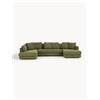 Westwing Collection Divano XL in bouclé Tribeca - Verde