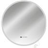 SUNdirect Riscaldatore a specchio a infrarossi LM350-Pro rotondo Ø70cm 350W con illuminazione, Tuya Smart App, antiappannamento ideale per il bagno