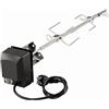 BBQ-Toro Set di spiedini in acciaio adatto per il grill a gas Weber Spirit | con 2 x aghi per carne e motore | Girarrosto