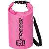 CRESSI Dry Bag Zaino Impermeabile in Resistente PVC con Chiusura Roll-Top, Tracolla e Zip, Ideale per Spiaggia, Immersioni, Snorkeling, Viaggi e Sport Acquatici
