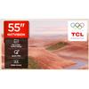 TCL NXTVISION A300W - Smart TV QLED Pro 4K HDR da 55, Schermo opaco | Dolby Vision IQ & Atmos, 144Hz VRR, Motion Clarity, Google Cast, Google Assistant
