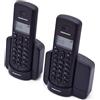 Daewoo Teléfono Inalámbrico Daewoo DTD-1350 DECT DUO Negro