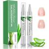 nailpretty 2 Pezzi Olio penna per unghie, Olio Per Cuticole per la cura delle unghie, Penna per Olio Set di Oli per Cuticole, Cuticola per olio per migliorare screpolata, Idrata e Nutre in Profondità