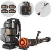 Worx Nitro WG572E - Soffiatore a spalla a batteria - 4x20V/4Ah
