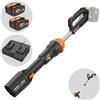 Worx NITRO WG585E - Soffiatore a batteria - 2 batterie 20V 4Ah