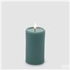 Enzo De Gasperi, EDG EDG ENZO DE GASPERI CANDELA LED LOUNGE MOCCOLO H.13 D.7.5 IP20 C4 VERDE