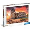 Clementoni - 39822 - Puzzle Collection - Roman Sunset - 1000 Pezzi - Puzzle Adulti, Puzzle Roma, Orizzontale, Divertimento Per Adulti, Made In Italy