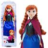 Disney, Frozen, DISNEY PRINCESS Disney frozen - anna, bambola con abito elegante e accessori ispirati al film dsney frozen 1, giocattolo per bambini, 3+ anni, hlw49