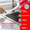 Fischer silicone acetico bianco · 280 ml