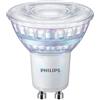 Philips GU10, 5,5 W (80 W Equiv), 680 lm, 4000 K, 120 gradi, angolo di irradiazione, CRI90, dimmerabile