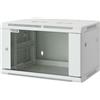INTELLINET Armadio Di Rete A Parete 6U Standard, Profondità 350mm