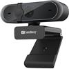 SANDBERG USB Webcam Pro 5 MP Nera Con Microfono Webcam 80°