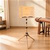 Leggio Pieghevole in Bambù Portatile Supporto Musicale per Studenti di Musica