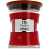 WoodWick Spiced Blackberry Candela profumata 275 g tipo Crimson Berries