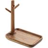 Svuotatasche personalizzabile legno di acacia Branca personalizzate o neutre