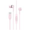 Sennheiser CX 80U - Cuffie in-ear cablate, con connettore USB-C, telecomando integrato con un solo pulsante e microfono, auricolari chiusi per la riduzione passiva del rumore - Sakura