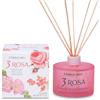 L'ERBOLARIO SB Srl 3 Rosa Fragranza Legni Profumati Profumatore per Ambienti 200 ml - L\'ERBOLARIO