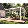 PERGOLUX Pergola S3 Bioclimatica 3x4m, Manuale, Autoportante, Bianca