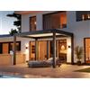 PERGOLUX Pergola Skydance S3 Bioclimatica 3x4m, Motorizzata, Autoportante, Antracite con tetto bianco