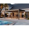 PERGOLUX Pergola 4 Pro Max Bioclimatica 4x6m, Motorizzata, Addossata, Antracite