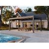 PERGOLUX Pergola 4 Pro Max Bioclimatica 3x6m, Motorizzata, Autoportante, Antracite