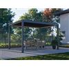 PERGOLUX Pergola 4 Pro Bioclimatica 3x4m, Motorizzata, Autoportante, Antracite