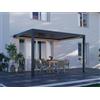 PERGOLUX Pergola 4 Pro Bioclimatica 3x4m, Motorizzata, Addossata, Antracite