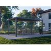 PERGOLUX Pergola 4 Pro Bioclimatica 3x5m, Motorizzata, Autoportante, Antracite