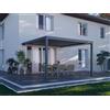 PERGOLUX Pergola 4 Pro Bioclimatica 4x4m, Motorizzata, Addossata, Antracite