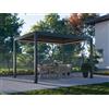 PERGOLUX Pergola 4 Pro Bioclimatica 3x4m, Motorizzata, Autoportante, Nero