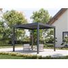 PERGOLUX Pergola 4 Bioclimatica 3x3m, Manuale, Autoportante, Antracite