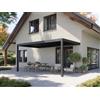 PERGOLUX Pergola 4 Bioclimatica 3x5m, Manuale, Addossata, Antracite