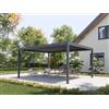 PERGOLUX Pergola 4 Bioclimatica 4x5m, Manuale, Autoportante, Antracite