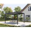 PERGOLUX Pergola 4 Bioclimatica 3x4m, Manuale, Autoportante, Nero