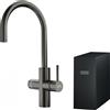 Franke NEW Franke: Miscelatore elettronico multifunzione Mythos Water Hub All In One 160.0731.761 finitura antracite