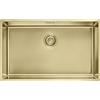 Franke NEW Franke: Lavello una vasca Mythos Masterpiece BXM 210/110-68 127.0674.533 finitura gold da 72.5x45 cm - Scarico manuale