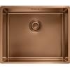 Franke NEW Franke: Lavello una vasca Mythos Masterpiece BXM 210/110-50 127.0674.363 finitura copper da 54x45 cm - Scarico manuale