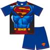 DC Comics Pigiama Corto di Superman in 100% Cotone