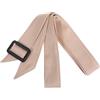 KOMBIUDA cintura da donna cintura per le donne cinture di moda Donne grandi cinture della giacca per da donna in vita del vestito tessuto Cachi