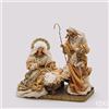 EDG Natività con Base 40cm Statuetta Natalizia Hazelnut