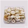 EDG Set 36 Addobbi Natale EDG Decomix Oro Bianco H 13 cm