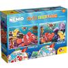 Liscianigiochi Lisciani Giochi- Disney Puzzle Supermaxi 2 x 12 Nemo Bambini, Multicolore, 86573