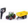 Siku 6860, Set Fendt 939 Telecomandato con Rimorchio Joskin e Accessori, 1:32, Incl. Modulo Telecomando, Ragazzi e Ragazze dai 5 Anni in Su, Metallo/Plastica, Verde/Grigio/Giallo