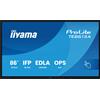 iiyama ProLite TE8613A-B3AG - Display Interattivo 86" 4K EDLA