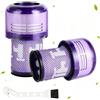 Windfromort 2 Pezzi Filtro HEPA Compatibile for Dyson V12 Detect Slim - Adatti per Absolute, Fluffy, Extra, Total Clean, Motorhead - Ricambi Lavabili, Accessori Aspirapolvere, Parte n. 971517-01