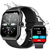 Black Shark GT3 Smartwatch Uomo, 1.96" Orologio Smartwatch Chiamata Bluetooth, SpO2 frequenza cardiaca Monitor, 100+ modalità sportive, Impermeabile IP68 Inseguitore di attività per Android iOS (Nero)