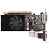Goshyda Scheda Grafica da Gioco GT610 2G, Scheda Grafica Discreta da 2 GB DDR3 a 64 Bit, 810 MHz 1000 MHz, PCI Express X16 1.1, DVI VGA HDMI, Scheda Video da Gioco con Ventola di