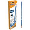 BIC Evolution Triangle, Matite HB2 Con Fusto Triangolare, Mina Resistente ed Antirottura, Prodotte Senza Legno, 12 Unità