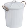 Wenko 23703100 Pattumiera Bianco, 24 x 28, 5 x 23 cm