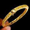Gemsporium Bracciale Rigido Gemsporium Argento 925 Zaffiro Giallo Ovale 6,2in